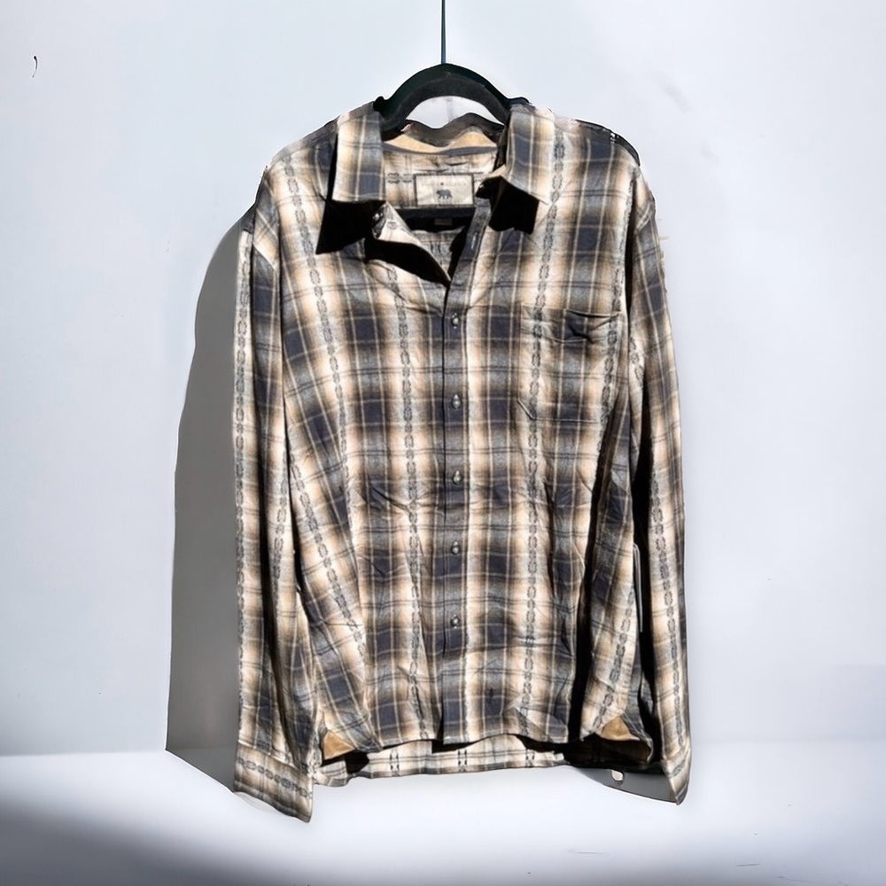 🌻NEW Dakota Grizzly Western Southwestern Cowboy Button Down Shirt Size XL - Picture 3 of 12